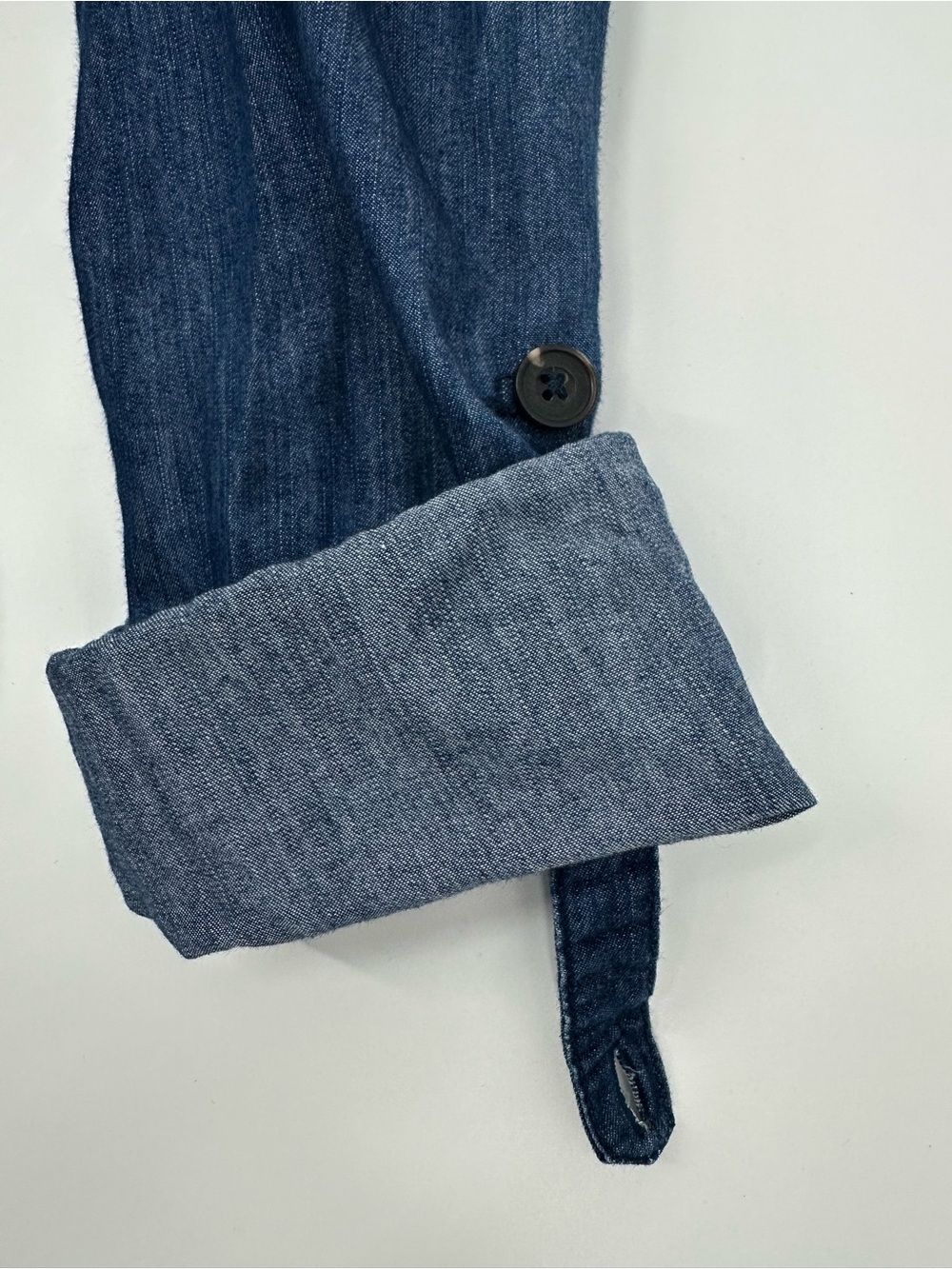 JACK by BB Dakota Denim Chambray Mini Dress Size Small 1185 - Picture 10 of 11